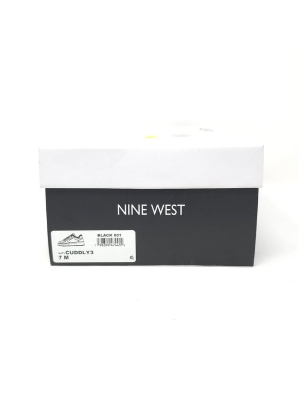Nine West Black Platform Sneakers with Cream Lined Collar 7M - Picture 11 of 11